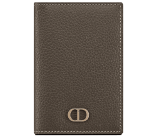 Vi Dior BI-Fold Card Holder 'Ebony CD Icon' 2ESCH138CDI-H45E