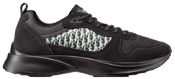 Giay Dior B25 Runner 'Black Suede Dior' 3SN283YUH-H900