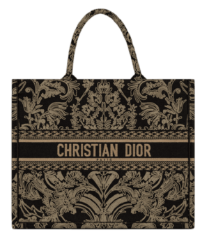 Tui Dior Book Tote Large 'Black White' M1286ZMDR-M03C