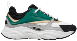 Giay Dior B22 Sneaker 'White Green' 3SN231ZTA-H668
