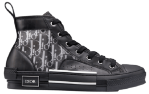 Giay Dior B23 High 'Black Calfskin Dior' 3SH118YJP-H960