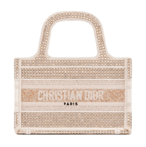 Tui Dior Book Tote Mini 'Embroidery White Multicolor' S5475ZMRI-M933