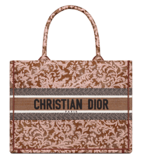 Tui Dior Book Tote Medium 'Metallic Pink' M1296ZRWI-M79E