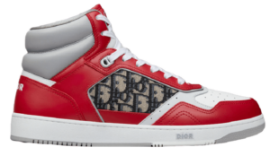 Giay Dior B27 High 'Red Gray Dior' 3SH133ZIR-H360