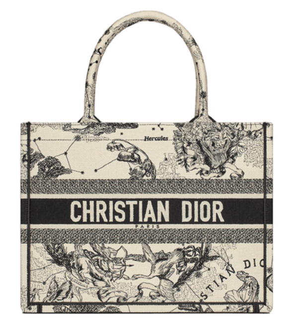 Tui Dior Book Tote Medium 'Latte Dior Zodiac' M1296ZRHZ-M941