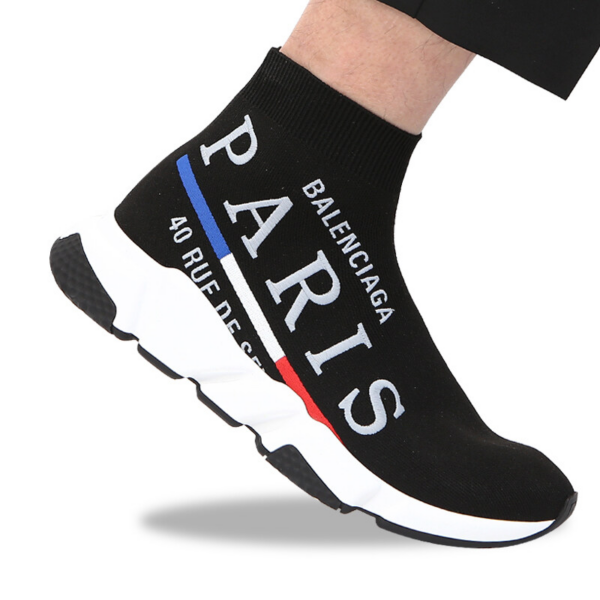 Giày Balenciaga Speed Trainer 'Paris' 602266 W05GC 1006 - Ảnh 3