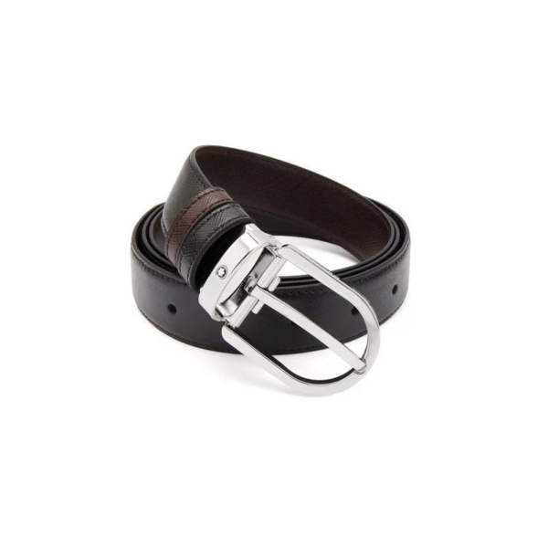 Thắt Lưng MontBlanc Reversible 'Black Brown' MB113834 - Ảnh 2