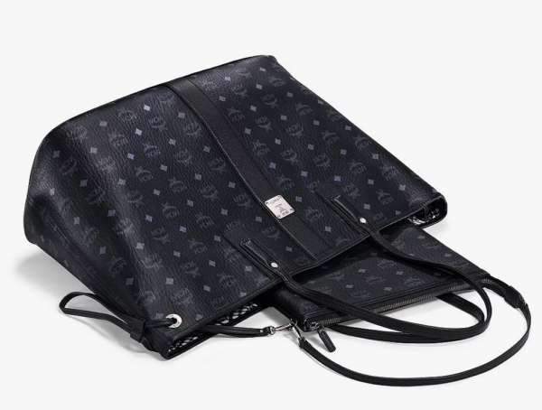 Túi MCM Reversible Liz Shopper in Visetos MWPAAVI01BK001 - Ảnh 3