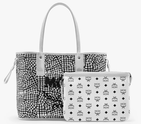 Túi MCM Reversible Liz Shopper in Visetos MWPAAVI02WT001 - Ảnh 3