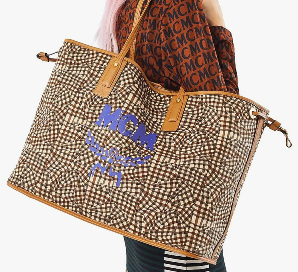 Túi MCM Reversible Liz Shopper in Visetos MWPAAVI01CO001 - Ảnh 7