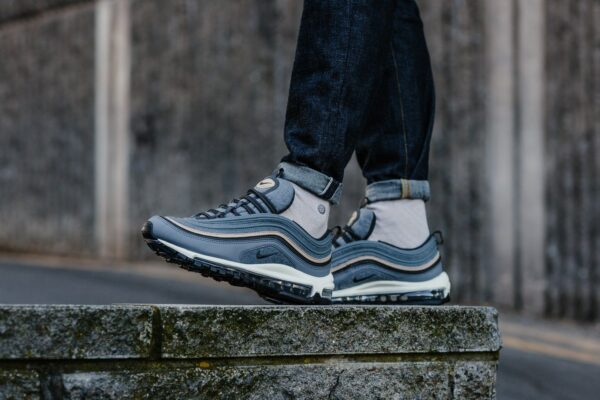 Giày Nike Air Max 97 Premium 'Deep Pewter Wool' 312834-003 - Ảnh 3