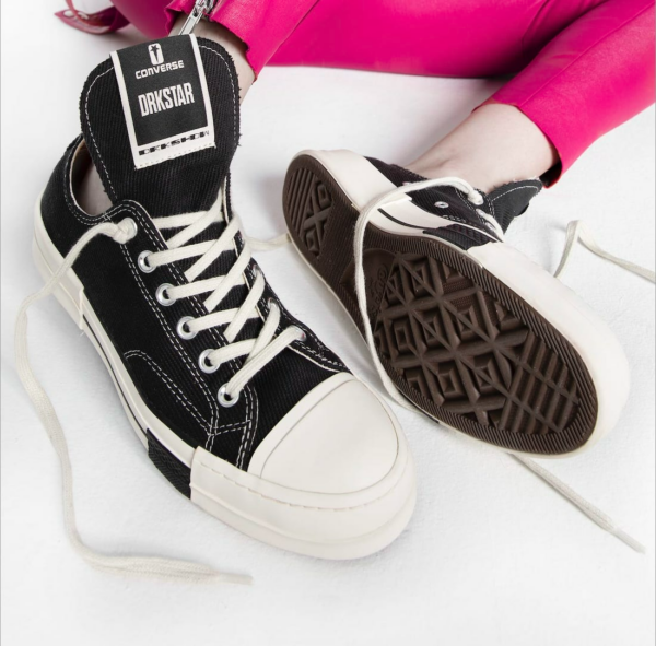 Giay Converse Rick Owens x DRKSHDW DRKSTAR Chuck 70 Low 'Black' 172347C