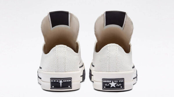 Giày Converse Rick Owens x TURBODRK Chuck 70 Low 'Lily White' 172345C - Ảnh 5