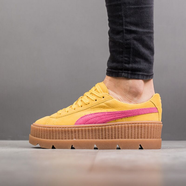 Giày Puma Fenty x Wmns Cleated Creeper 'Lemon' 366268-03 - Ảnh 4