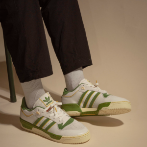 Giay Adidas Rivalry Low 86 'Chalk White Crew Green' FZ6318
