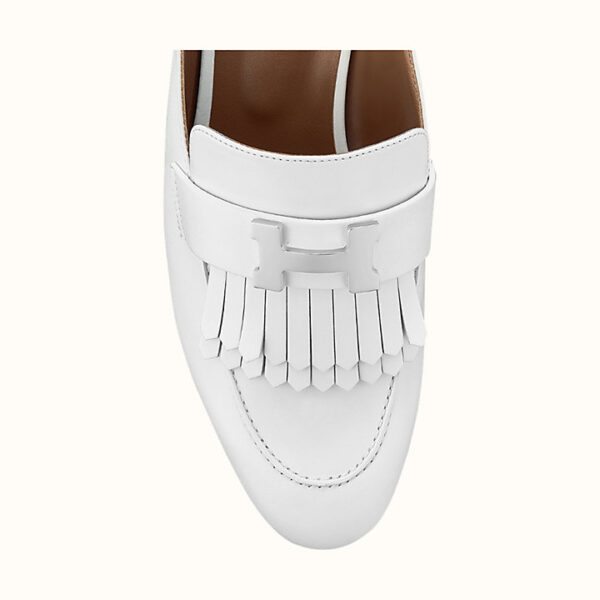 Giày Hermes Rivoli Mule 'Blanc' H181067Z91400 - Ảnh 4