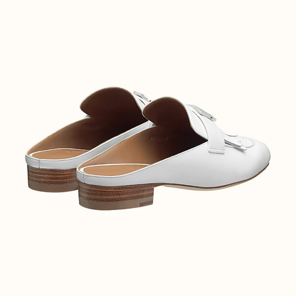 Giày Hermes Rivoli Mule 'Blanc' H181067Z91400 - Ảnh 3