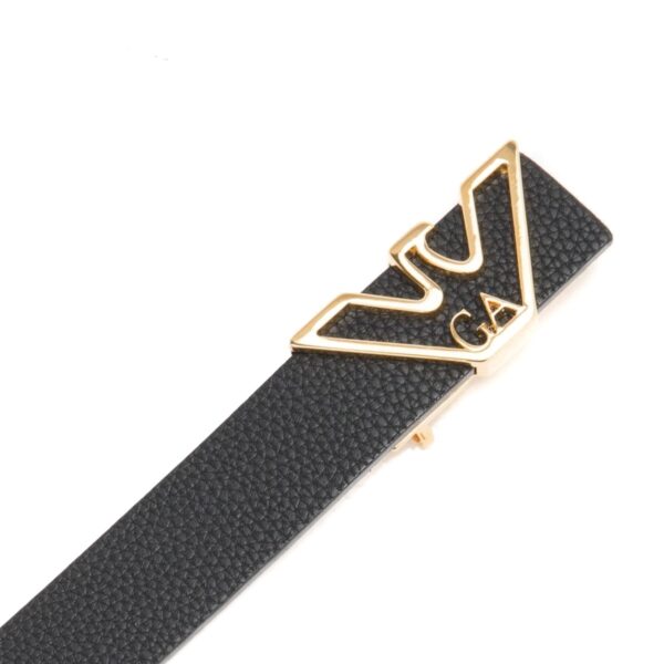 Thắt Lưng Emporio Armani Thin Belt In Leather Y3I048-YFW9B80001 - Ảnh 3