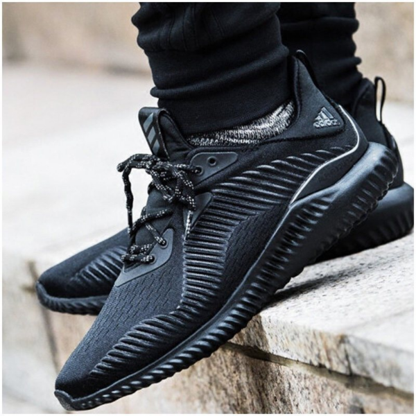 Giày Adidas Alphabounce EM 'Triple Black' CQ0781 - Ảnh 4
