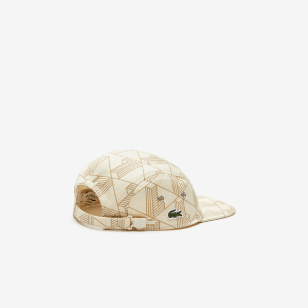 Mu Lacoste Monogram Cotton Twill 'Beige' RK0527-52N-7DX