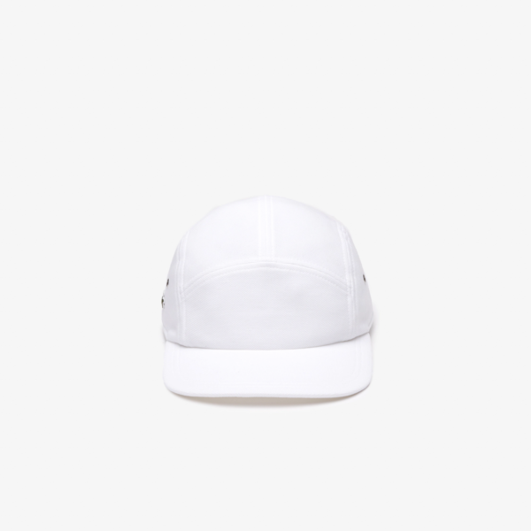 Mu Lacoste Organic Cotton Pique Camp 'White' RK0543-53G-001