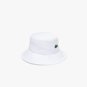 Mu Lacoste Quilted Nylon Bucket 'White' RK1783-52N-001
