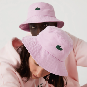 Mu Lacoste Quilted Nylon Bucket 'Pink' RK1783-52N-Z4H