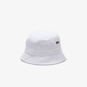 Mu Lacoste Organic Cotton Bucket 'White' RK2056-52N-001