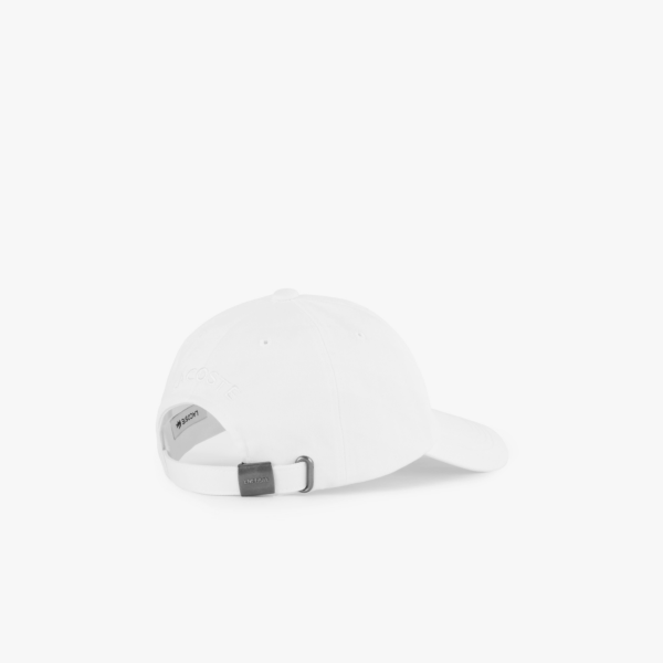 Mu Lacoste Cotton Twill Basic Baseball 'White' RK209E-53G-001