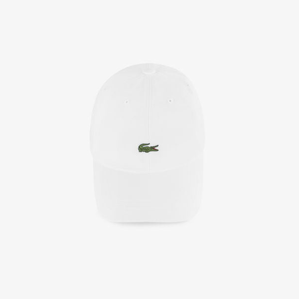 Mu Lacoste Cotton Twill Basic Baseball 'White' RK209E-53G-001