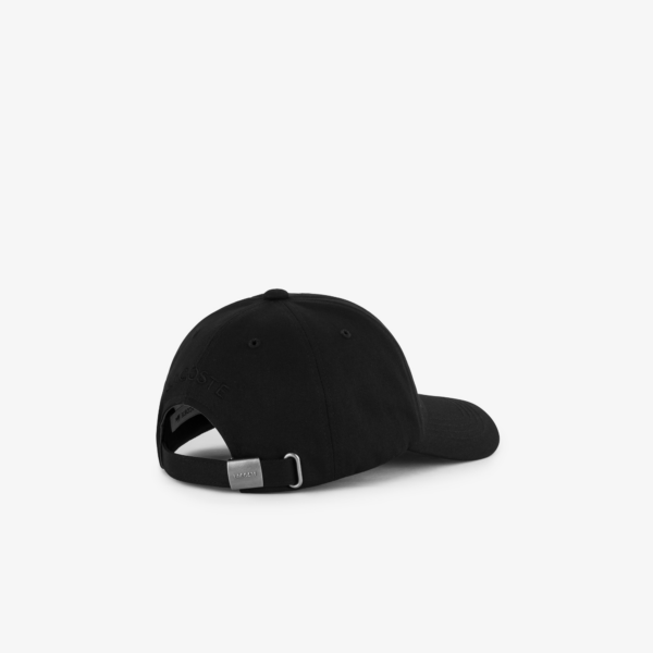 Mu Lacoste Cotton Twill Basic Baseball 'Black' RK209E-53G-031