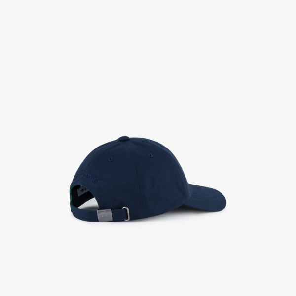 Mu Lacoste Cotton Twill Basic Baseball 'Black' RK209E-53G-166