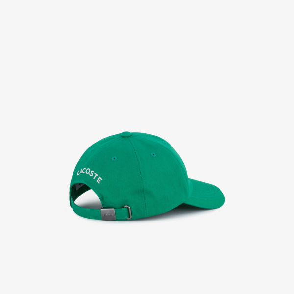 Mu Lacoste Cotton Twill Basic Baseball 'Green' RK210E-53G-132