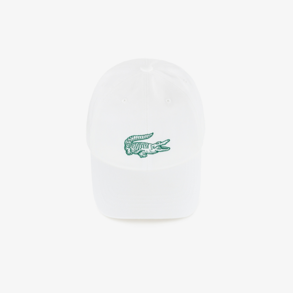 Mu Lacoste Cotton Twill Basic Baseball 'White' RK210E-53G-70V