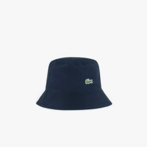 Mu Lacoste Bucket Hat Cotton Material 'Blue' RK217E-53G-HDE