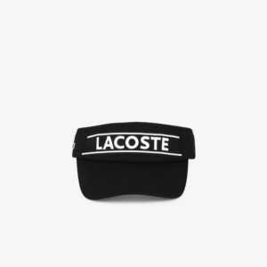 Mu Lacoste Tape Logo Sun Visor 'Black' RK232E-53G-031