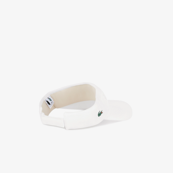 Mu Lacoste Tape Logo Sun Visor 'White' RK232E-53G-70V