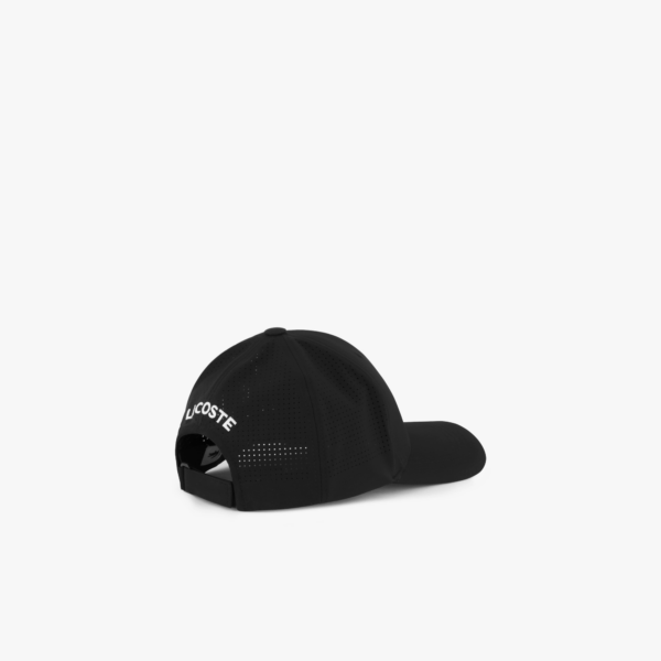 Mu Lacoste Golf Perforated Fabric 'Black' RK242E-53G-031