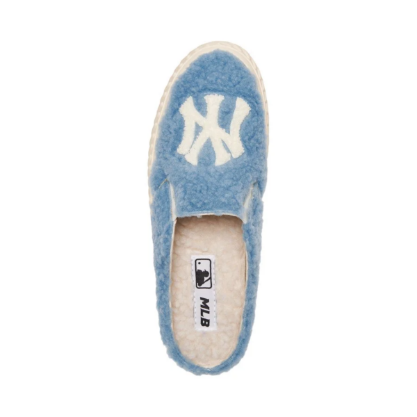 Giày MLB Mule Playball Fleece New York Yankees 'Blue' 3AMUUD216-50BLL - Ảnh 6