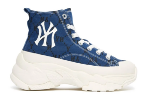Giày MLB Chunky High Mono Jaquard New York Yankees 3ASHU311N-50BLD