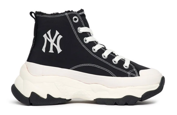 Giày MLB Chunky High Padding New York Yankees 3ASHU4216-50BKS