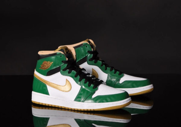 Giày Nike Air Jordan 1 Retro High OG 'Celtics' 555088-315 - Ảnh 4