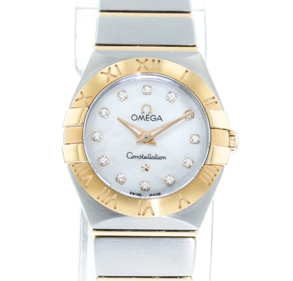 Đồng Hồ Omega Constellation Diamond 'Silver' 123-20-24-60-55-001 - Ảnh 3