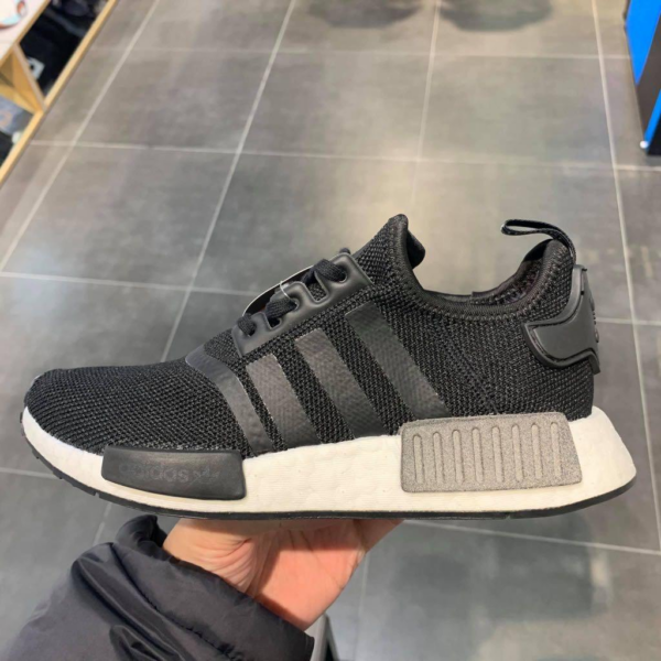 Giày Adidas NMD_R1 J Core Black EE8463 - Ảnh 4