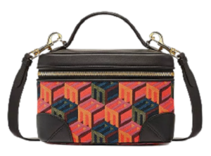 Túi MCM Rockstar Vanity Case in Cubic Monogram Jacquard  MWRCSCK02MT001