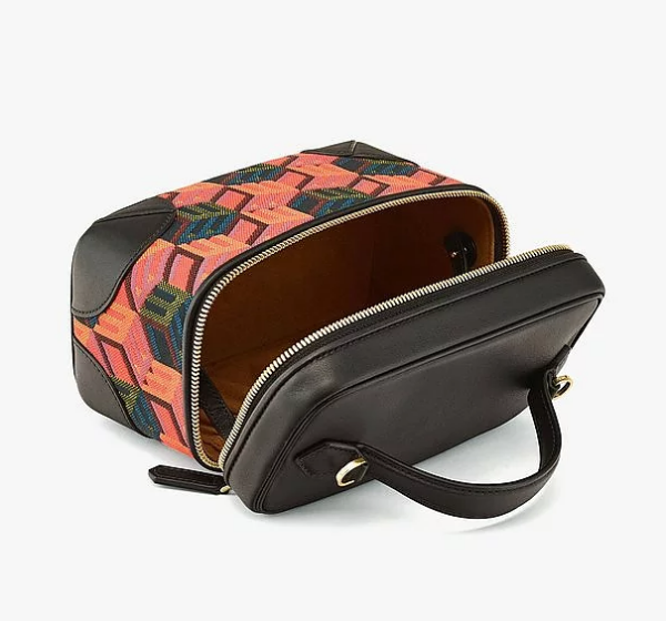 Túi MCM Rockstar Vanity Case in Cubic Monogram Jacquard  MWRCSCK02MT001 - Ảnh 3
