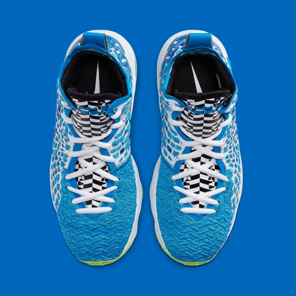 Giày Nike LeBron 17 GS 'Sprite' BQ5594-434 - Ảnh 4