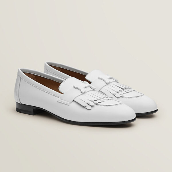 Giày Hermes Royal Loafer 'Blanc' H221276Z92400 - Ảnh 2