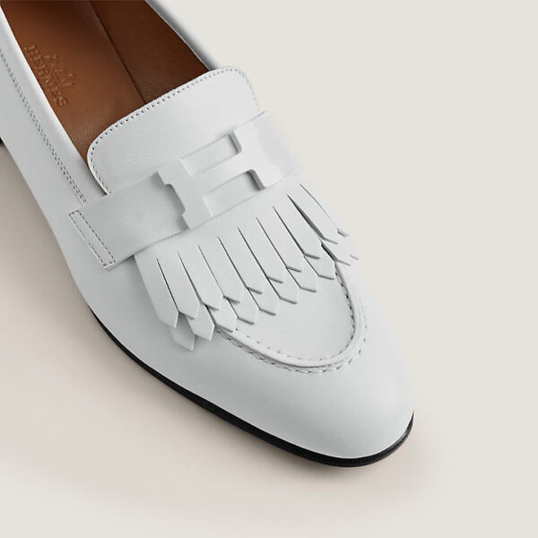 Giày Hermes Royal Loafer 'Blanc' H221276Z92400 - Ảnh 4