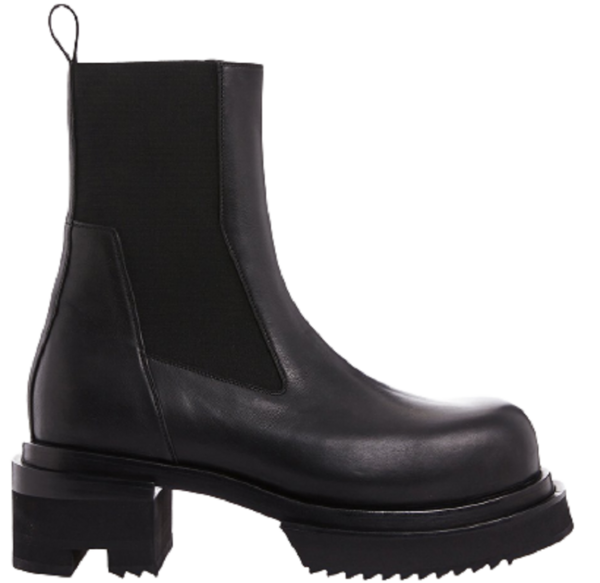 Giày Rick Owens SS22 Fogachine Beatle 'Black' rp01b4830lde-09